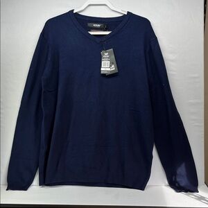 Xray Men's Classic Navy Crewneck Sweater